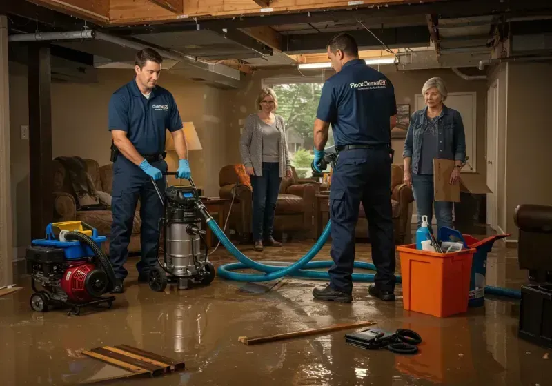 Basement Water Extraction and Removal Techniques process in Olyphant, PA