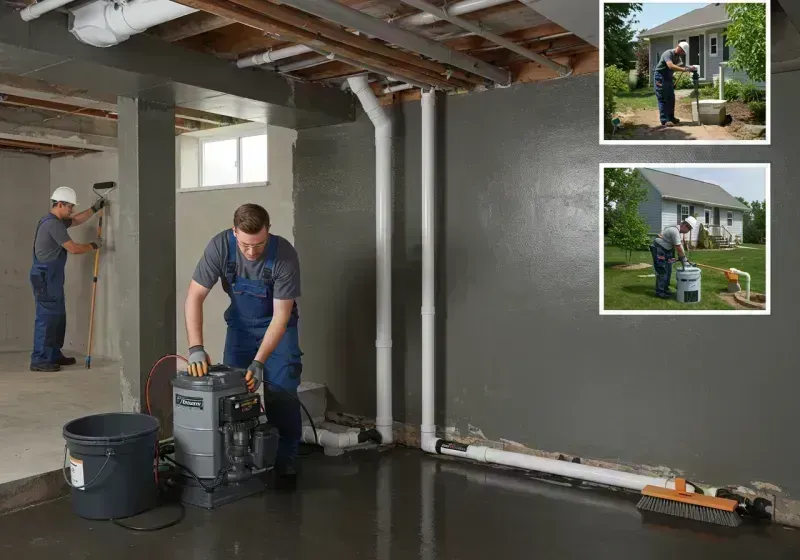 Basement Waterproofing and Flood Prevention process in Olyphant, PA